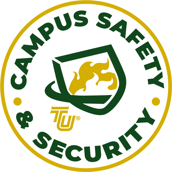 校園安全與保障徽標